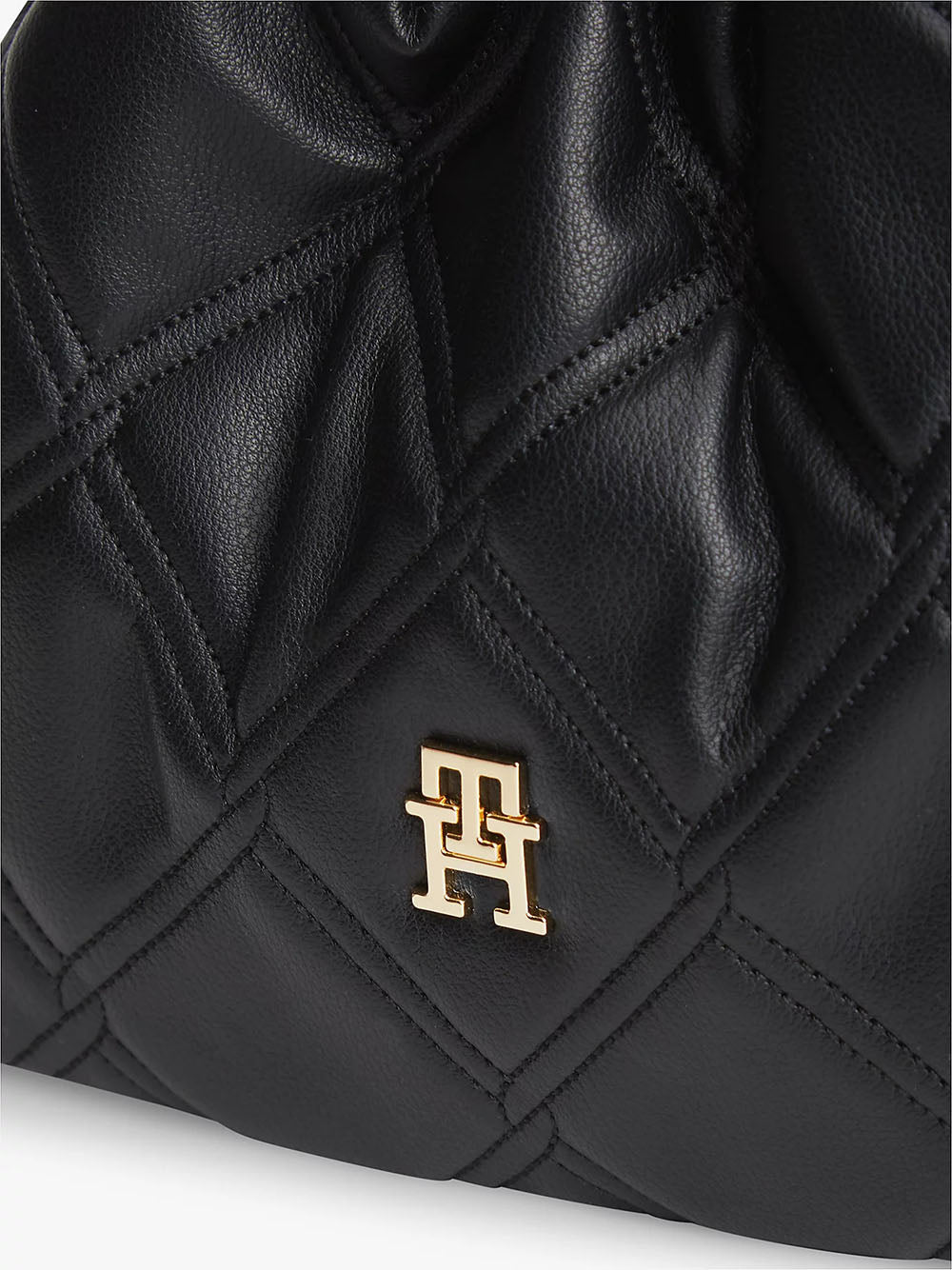 תיק טומי הילפיגר Quilted Chain TH Monogram Crossbody נשים