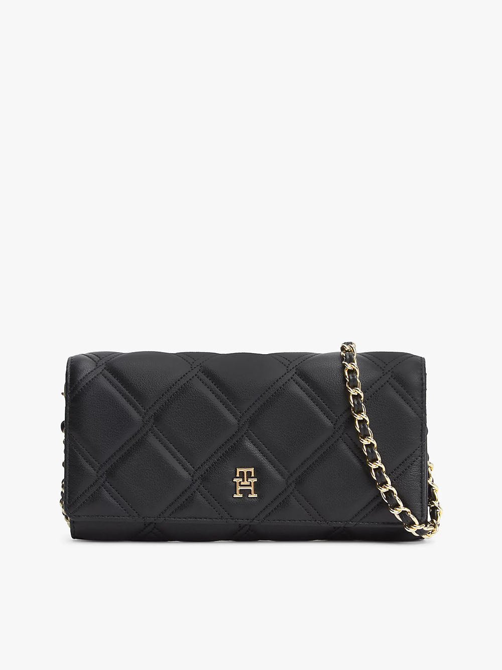 תיק טומי הילפיגר Quilted TH Monogram Chain Strap נשים