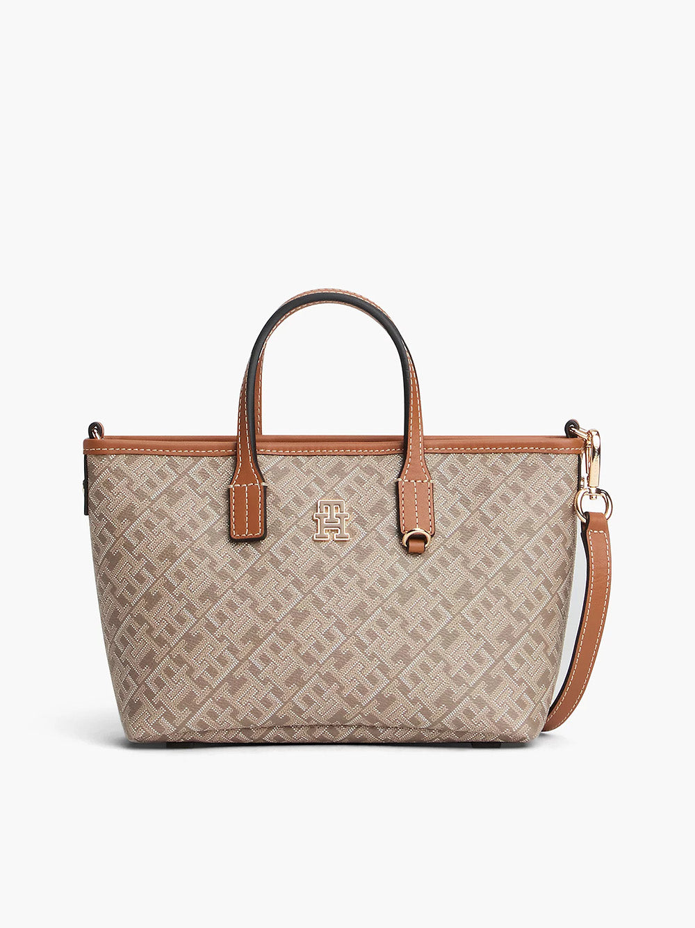 תיק טומי הילפיגר Monoplay Crossbody Tote נשים