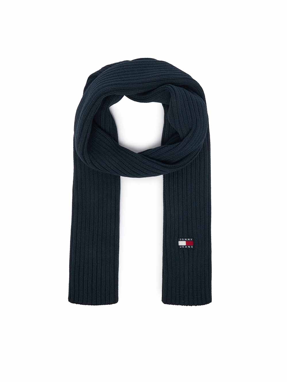 צעיף טומי הילפיגר Heritage Logo Rib-Knit Scarf נשים