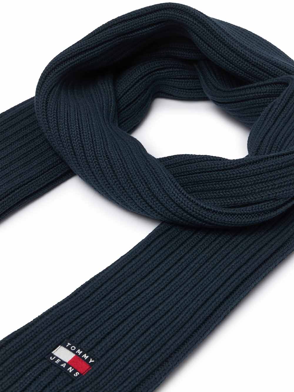 צעיף טומי הילפיגר Heritage Logo Rib-Knit Scarf נשים