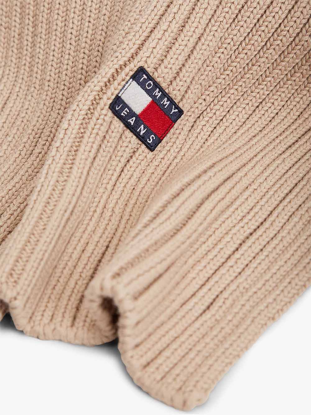 צעיף טומי הילפיגר Heritage Logo Rib-Knit Scarf נשים