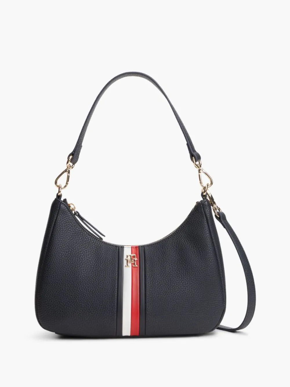 תיק טומי הילפיגר Essential Corporate Global Stripe Shoulder נשים