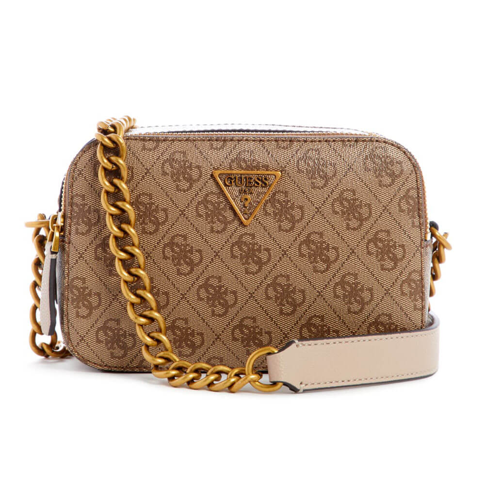תיק צד GUESS נשים Noelle Quattro G Camera Crossbody