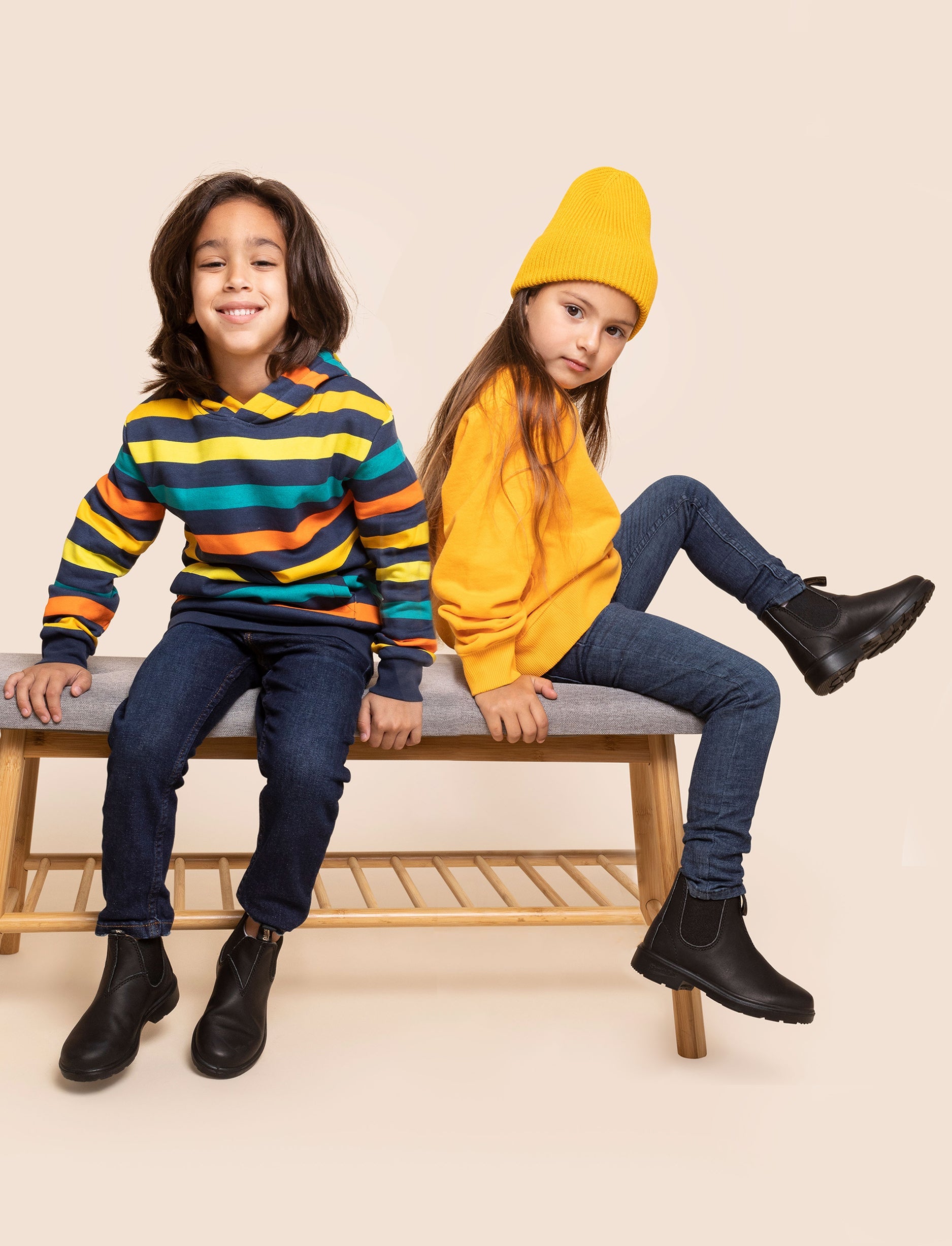 Blundstone 531 - נעלי בלנסטון ילדים 531 בצבע שחור