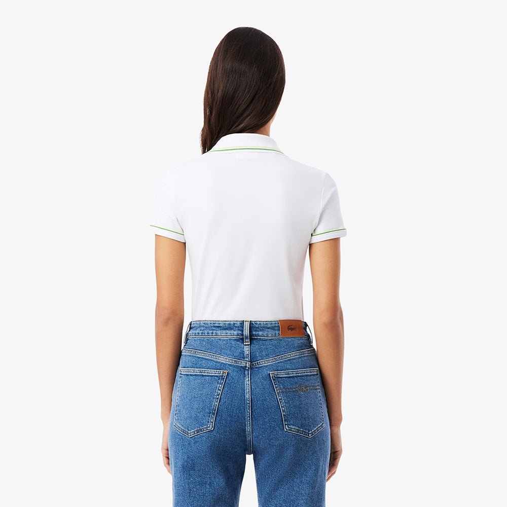 חולצת פולו לקוסט Trim Detail נשים