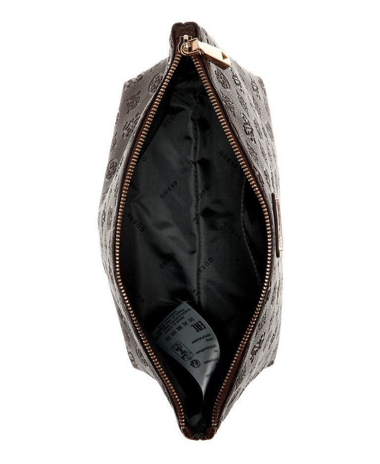 תיק Guess Lenwood Top Zip Cosmetic נשים - gus-DP2102965-BNL-One-Size