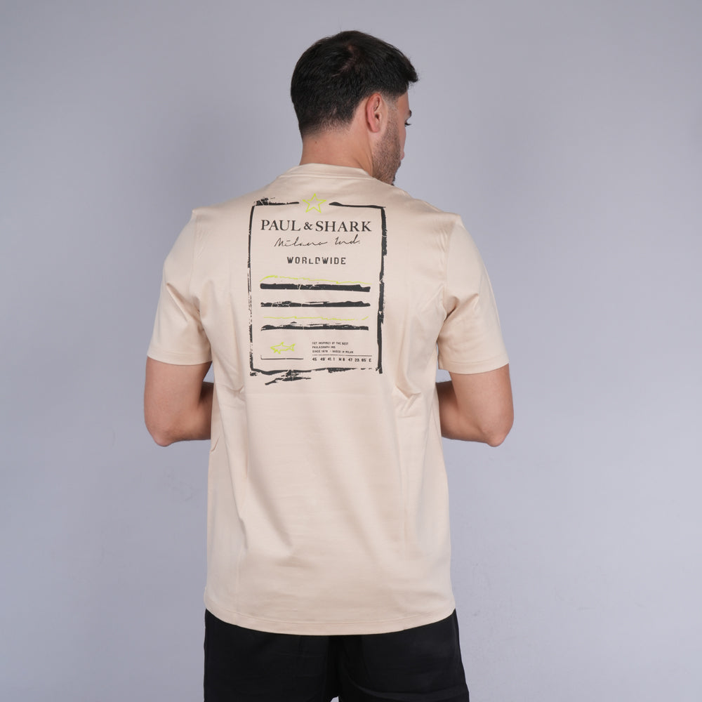 חולצת טישירט קצרה פול שארק Small Print גברים