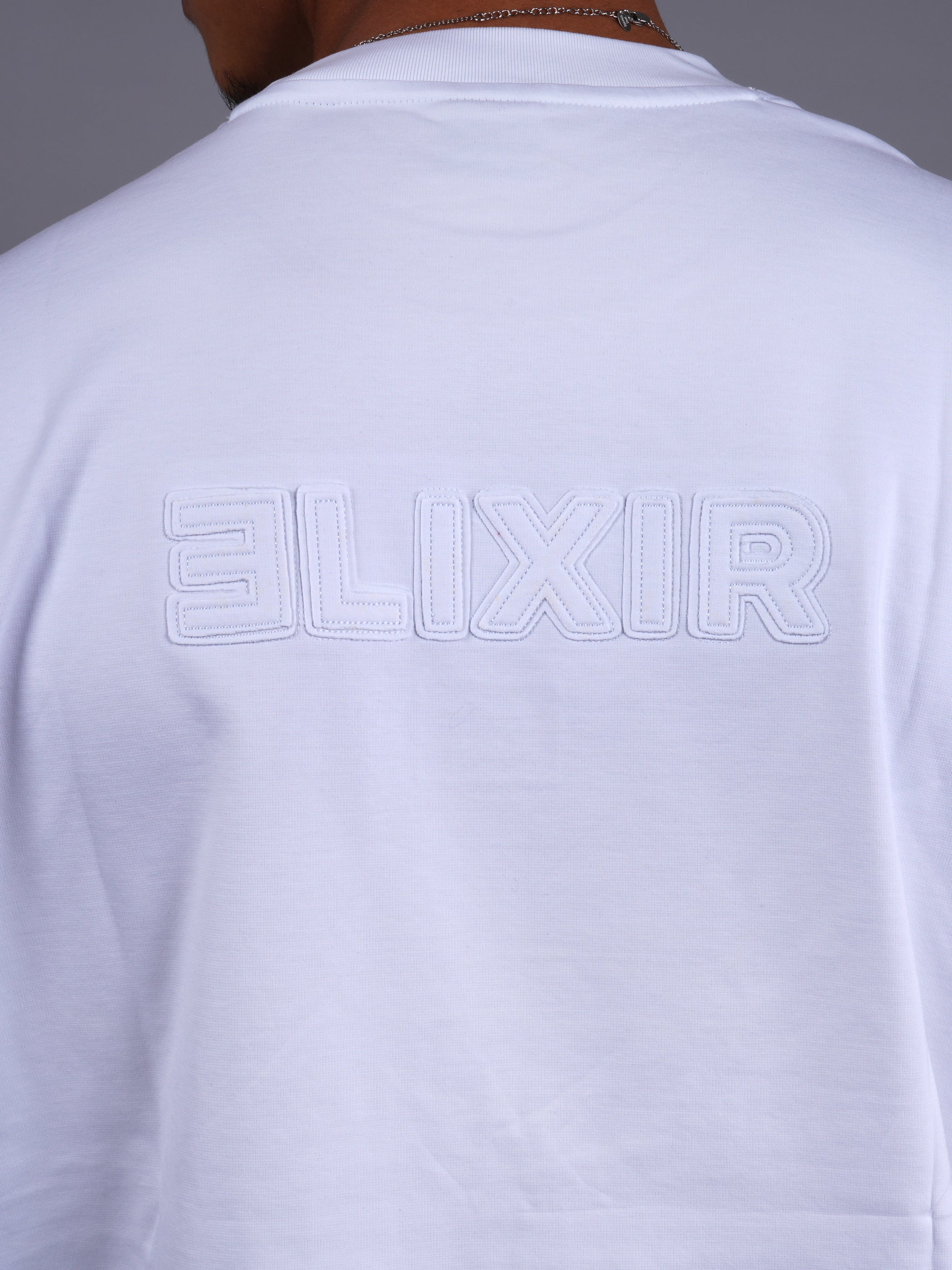 חולצת טישירט קצרה אליקסיר Small Logo גברים