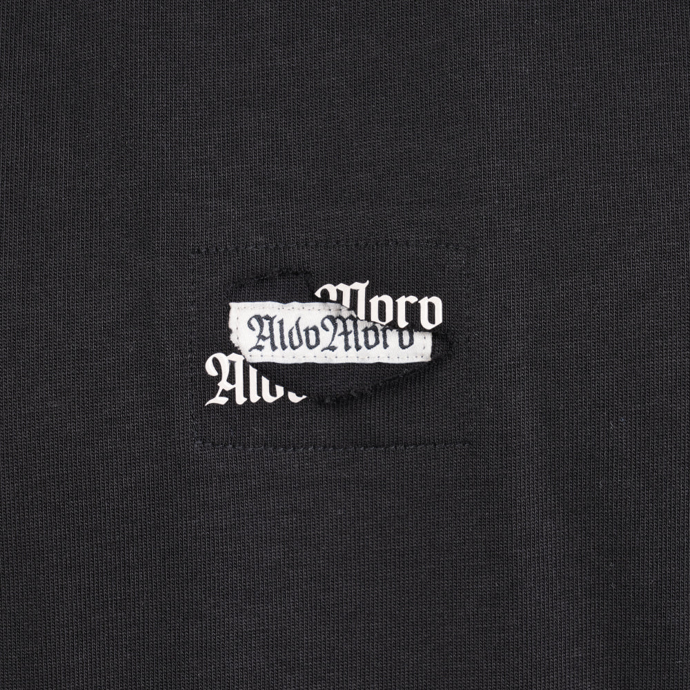 חולצת טישירט קצרה אלדו מורו Velvet Logo גברים