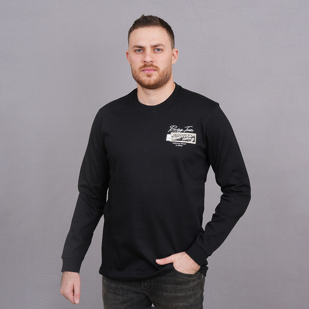 חולצת טישירט ארוכה פול שארק Small Print גברים