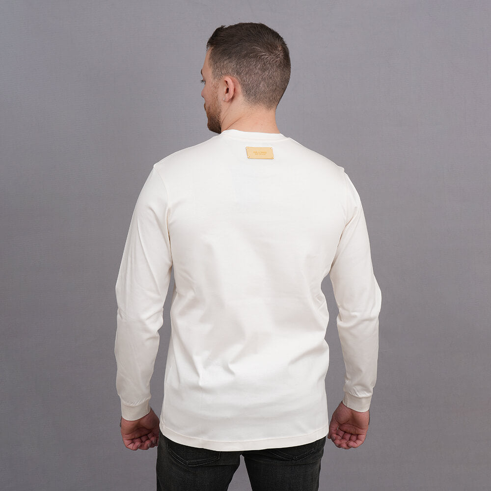 חולצת טישירט ארוכה פול שארק Hexagon logo גברים