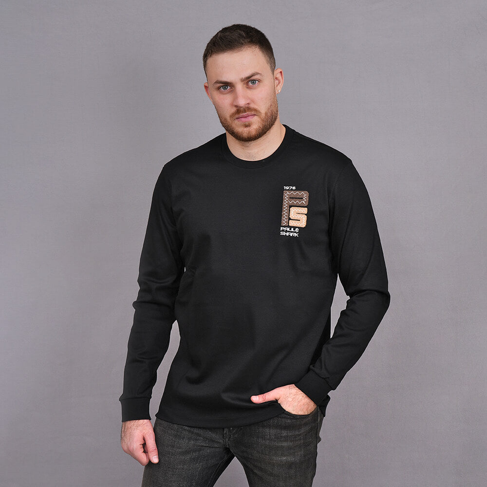 חולצת טישירט ארוכה פול שארק Ps Big Logo גברים