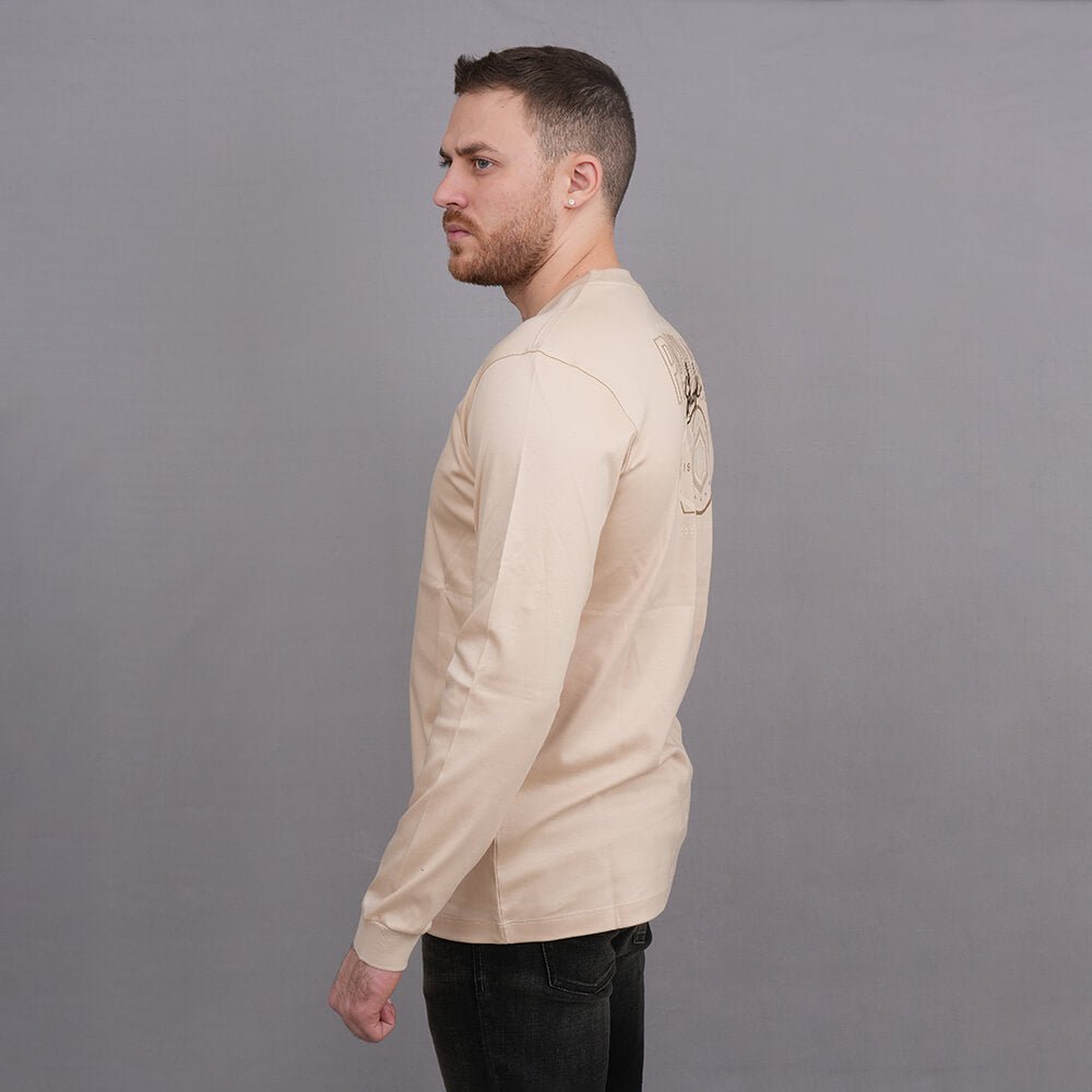 חולצת טישירט ארוכה פול שארק Center Patch גברים