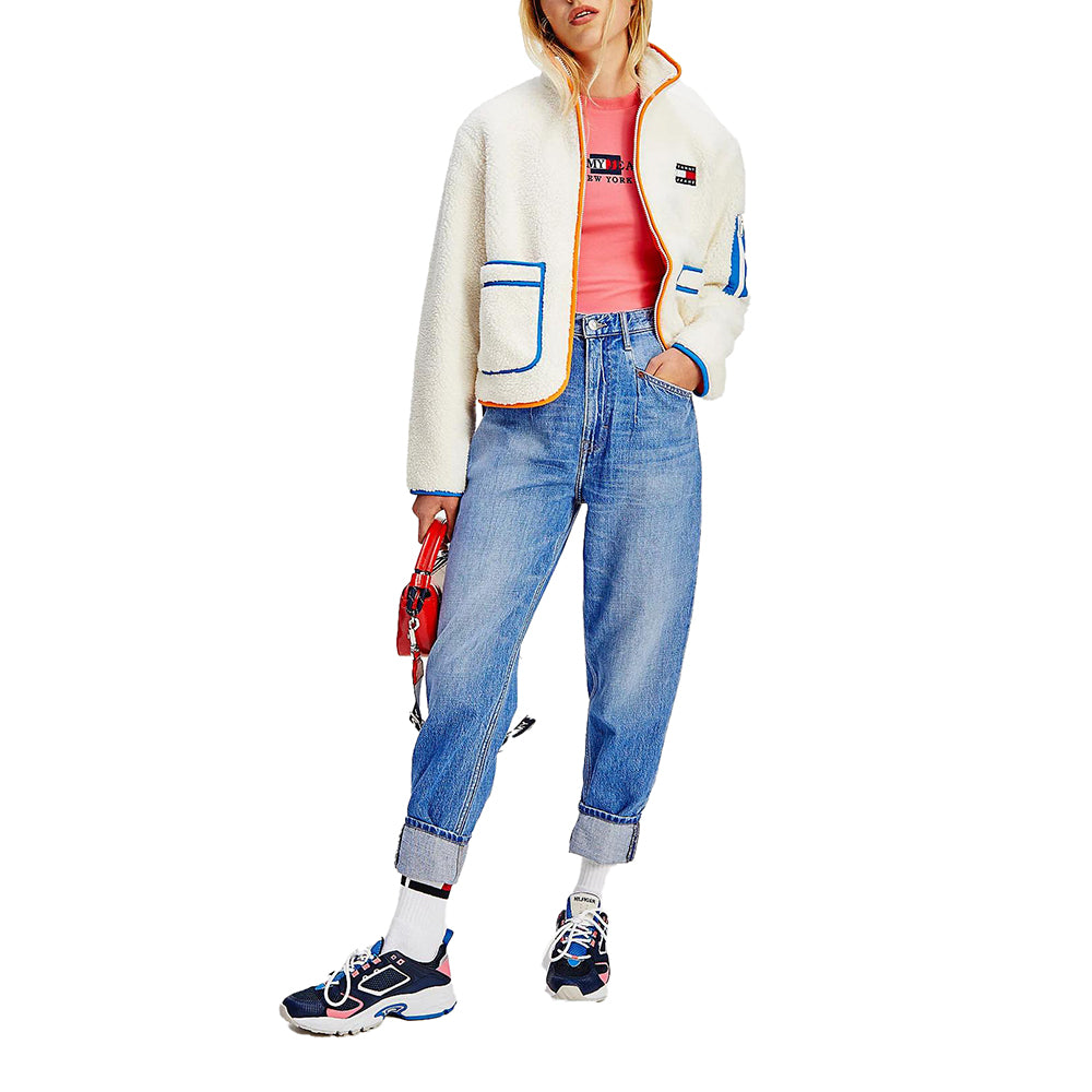 ג'קט טומי הילפיגר Contrast Sherpa נשים