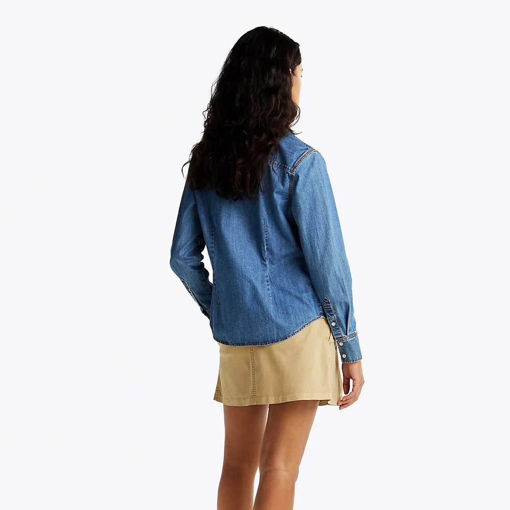 ג'קט טומי הילפיגר Regular Fit Western Denim נשים
