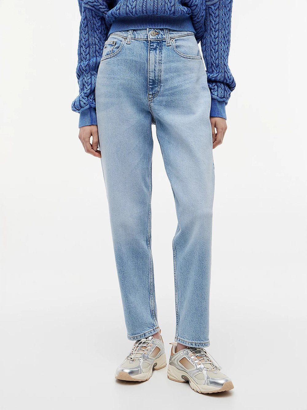 ג'ינס טומי הילפיגר Ultra High Rise Tapered Leg Mom נשים
