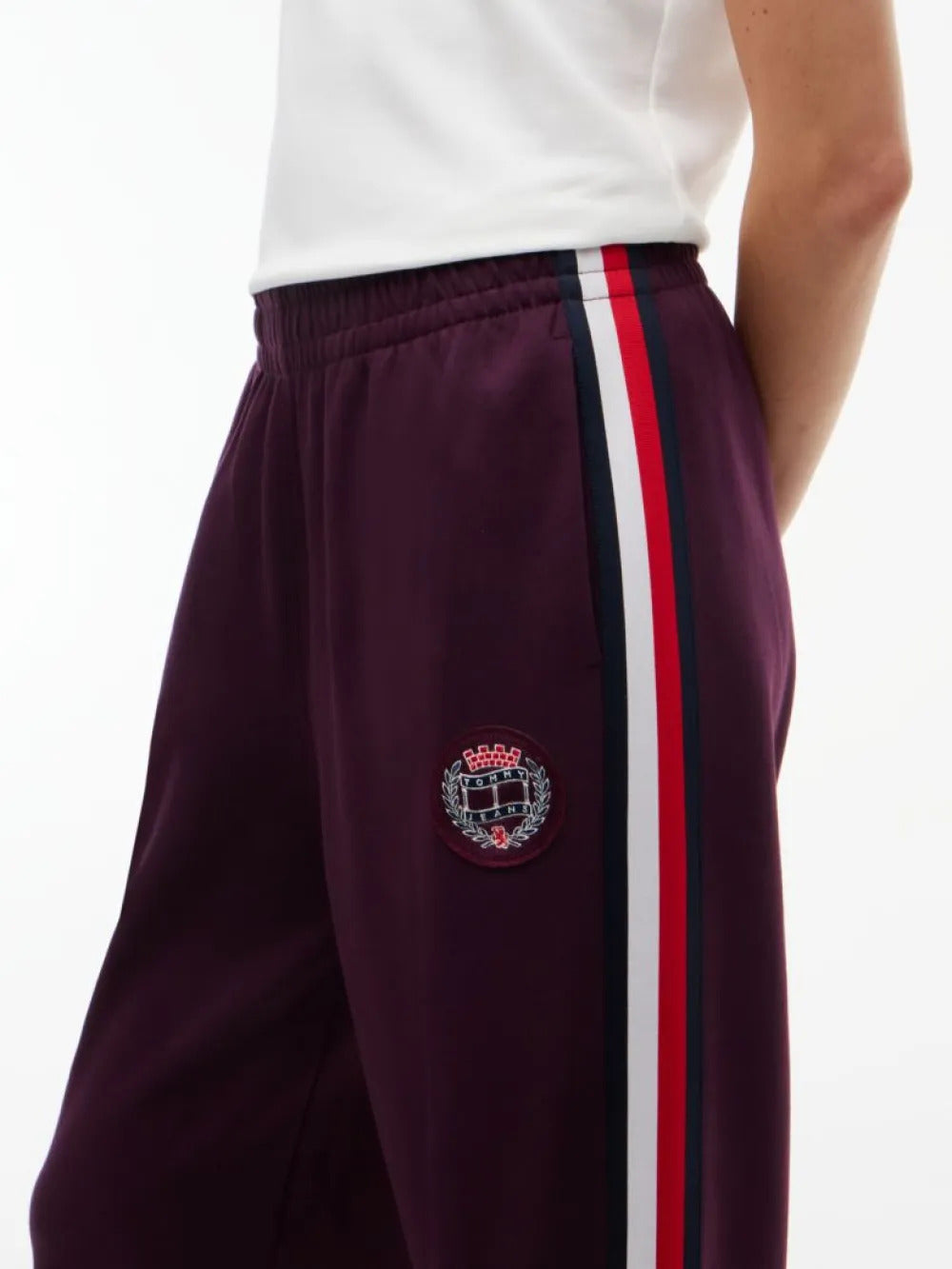 מכנס ארוך טומי הילפיגר Global Stripe Crest Joggers נשים