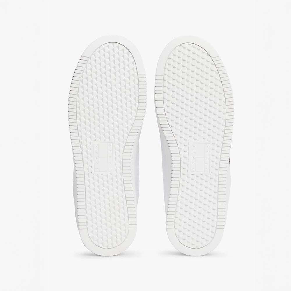 נעלי טומי הילפיגר Leather Platform Trainers נשים