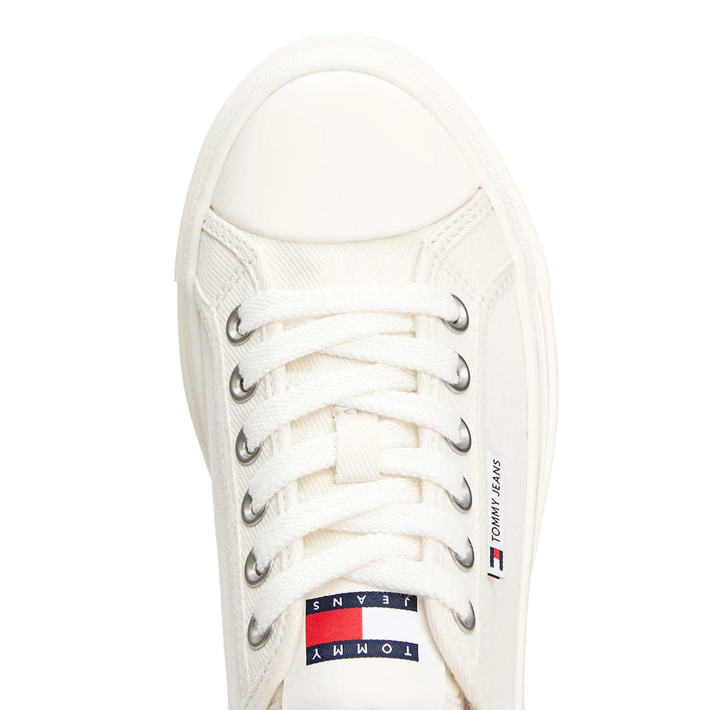 נעלי טומי הילפיגר Denim Platform Trainers נשים