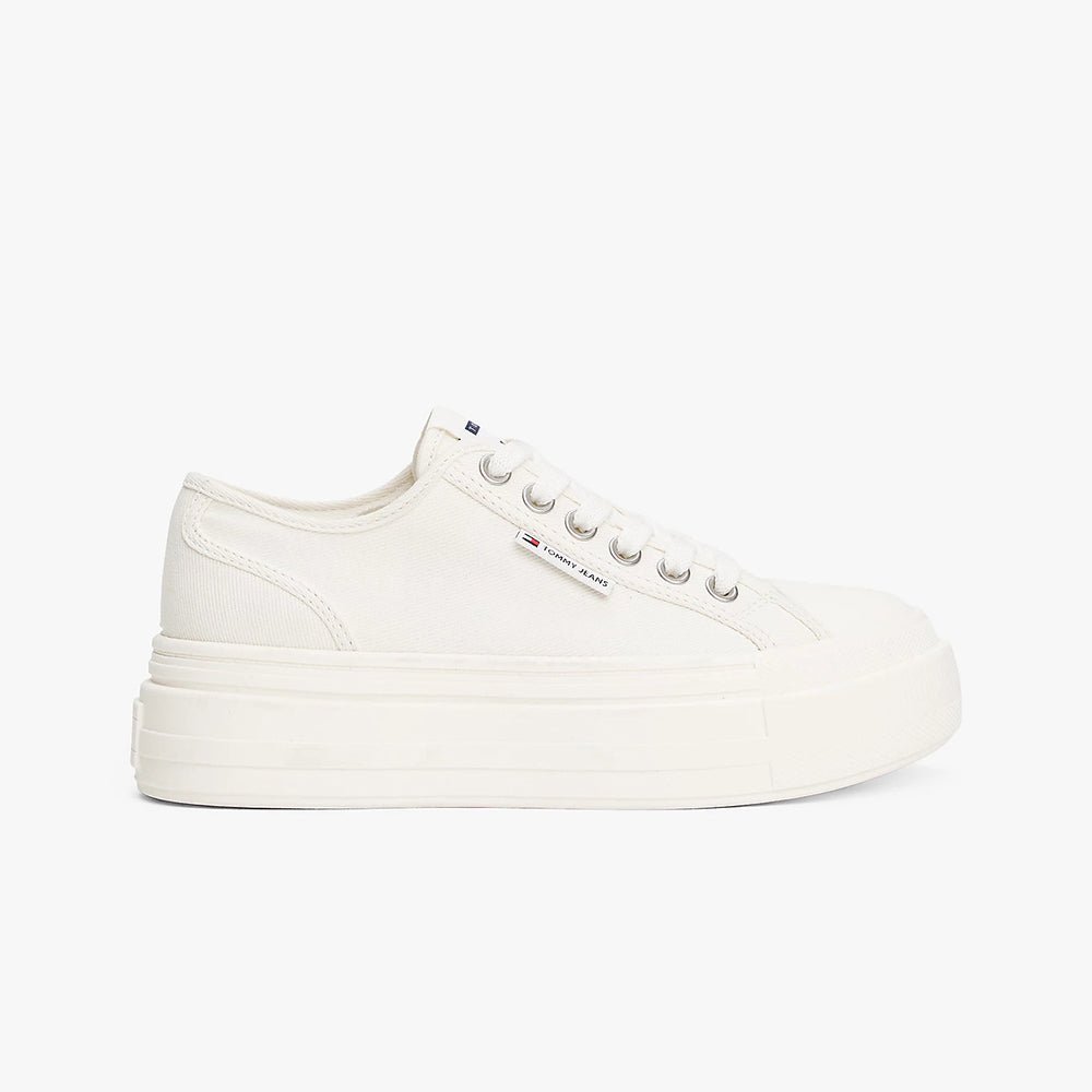 נעלי טומי הילפיגר Denim Platform Trainers נשים