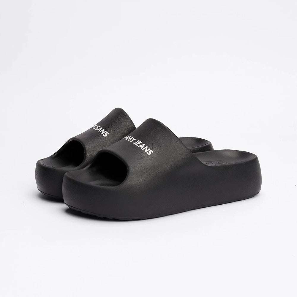 כפכפי טומי הילפיגר Logo Chunky Flatform Pool Slides נשים