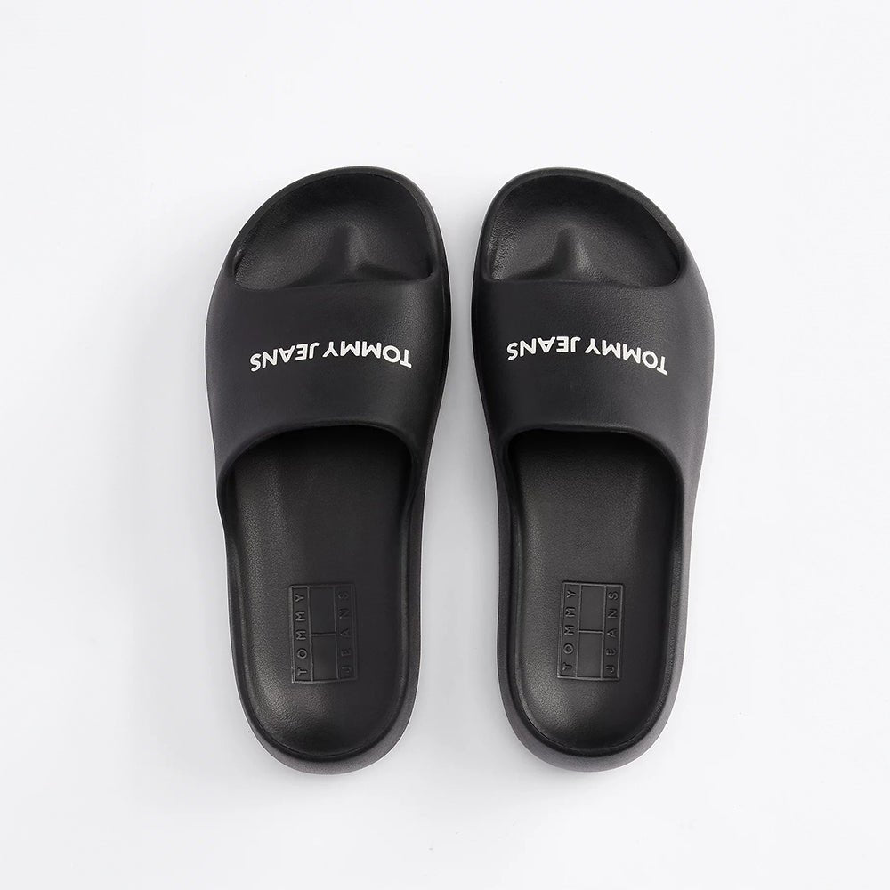 כפכפי טומי הילפיגר Logo Chunky Flatform Pool Slides נשים