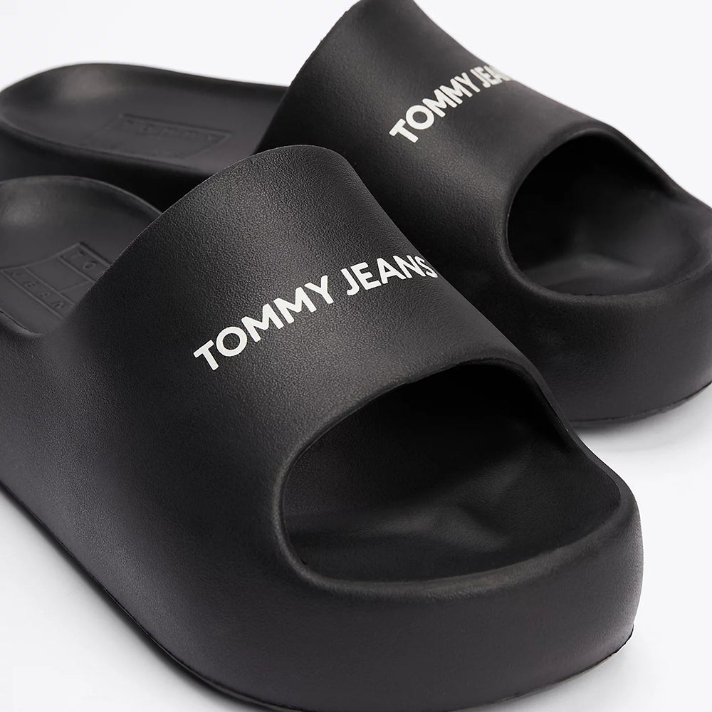 כפכפי טומי הילפיגר Logo Chunky Flatform Pool Slides נשים