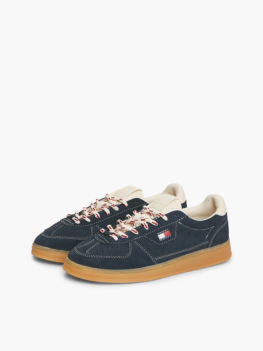 נעלי טומי הילפיגר The Greenwich Suede Cupsole Trainers נשים
