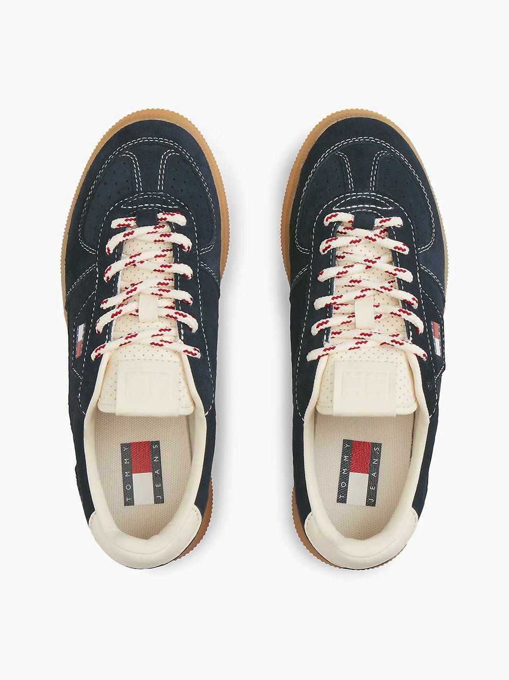 נעלי טומי הילפיגר The Greenwich Suede Cupsole Trainers נשים