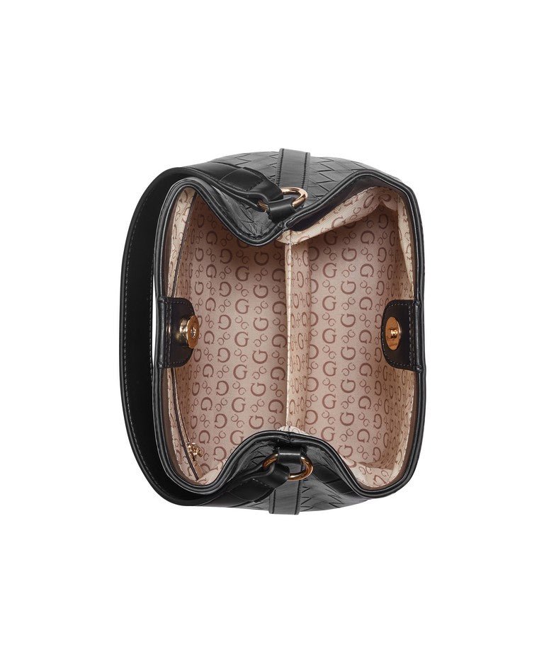 תיק Guess Wells Bucket נשים - gus-FA258604-BLA-One-Size