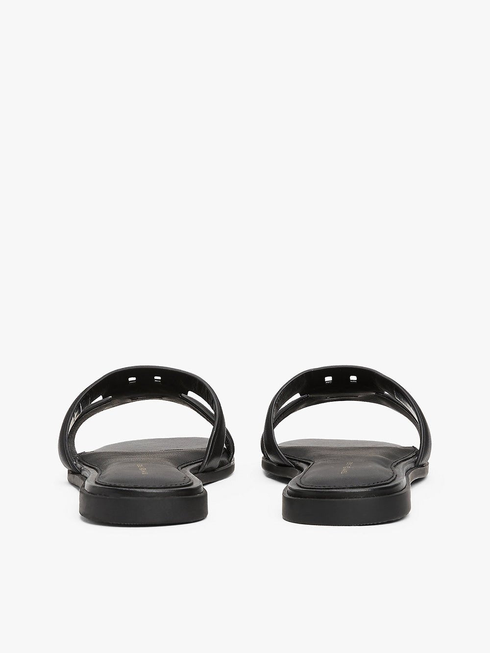 כפכפי טומי הילפיגר Leather TH Monogram Strap Mules נשים