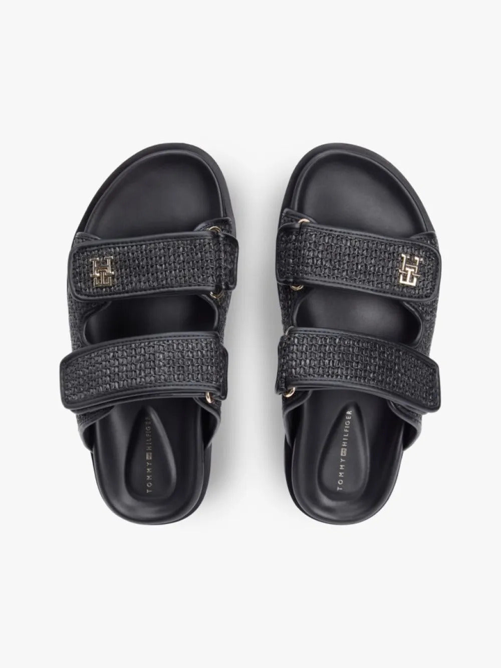 כפכפי טומי הילפיגר Monogram Double Strap נשים