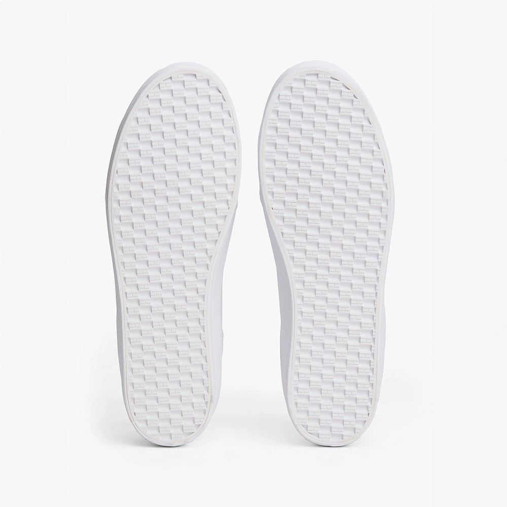 נעלי טומי הילפיגר Leather Platform Trainers נשים