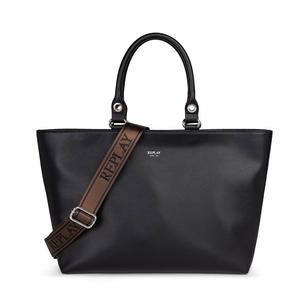 תיק ריפליי Small Logo Tote נשים