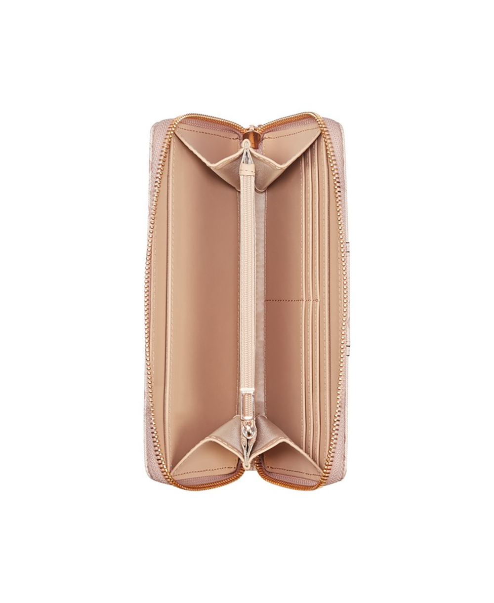 ארנק Guess Fiona Slg Medium Zip Around נשים