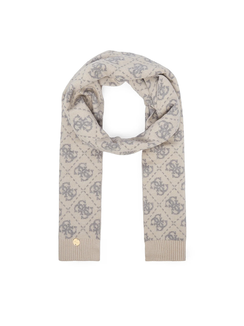 סט כובע וצעיף Guess Beanie And Scarf Set נשים