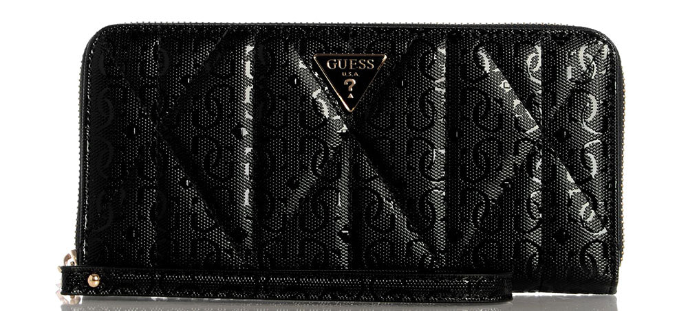 ארנק Guess Aldina Slg Large Zip Around נשים