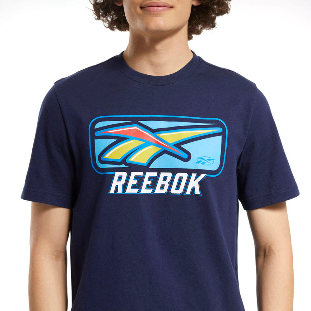 חולצת טישרט קצרה ריבוק Classics Soft Edge Vintage Tee גברים