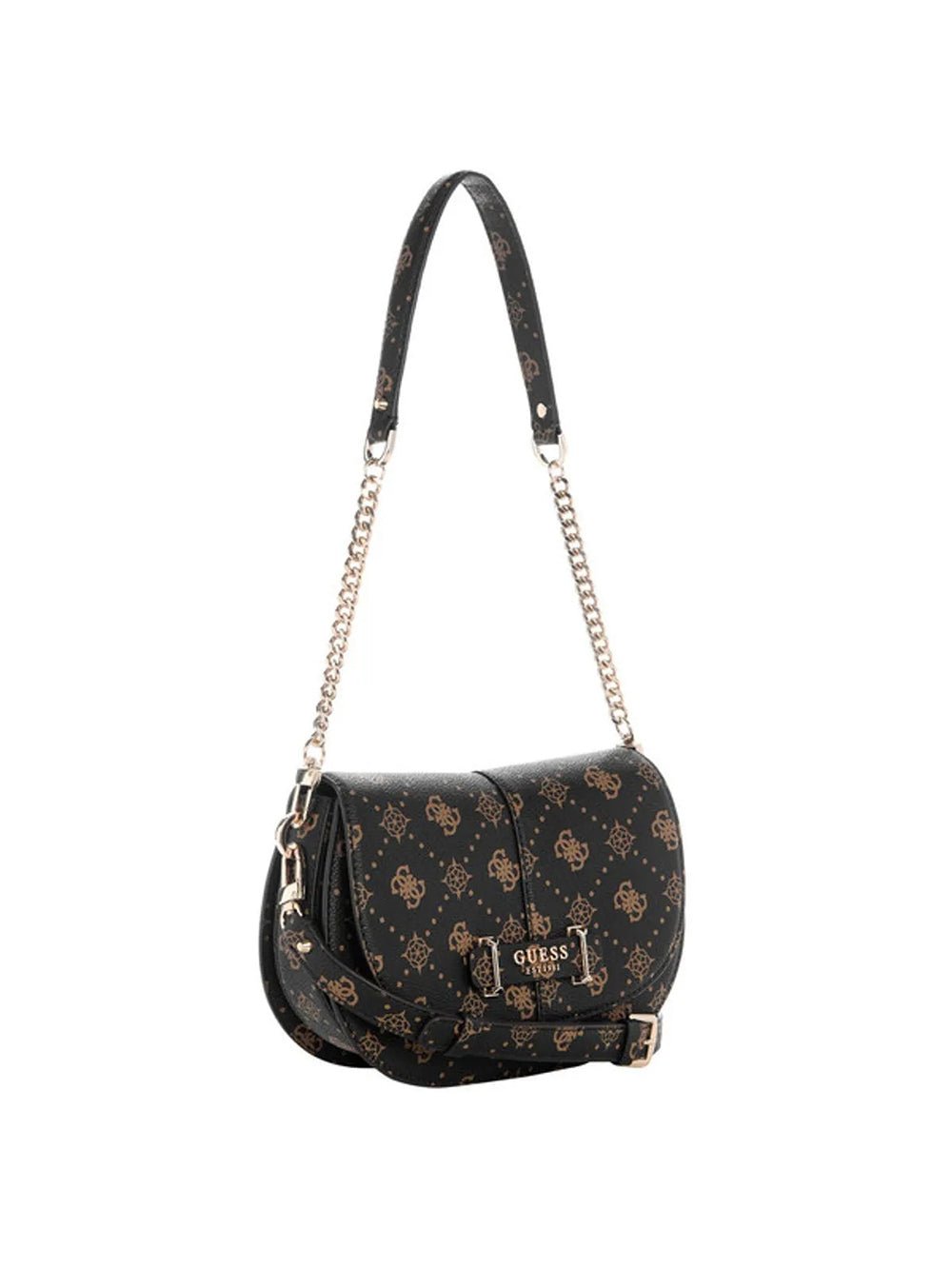 תיק Guess Carrie Logo Flap Shoulder Bag נשים