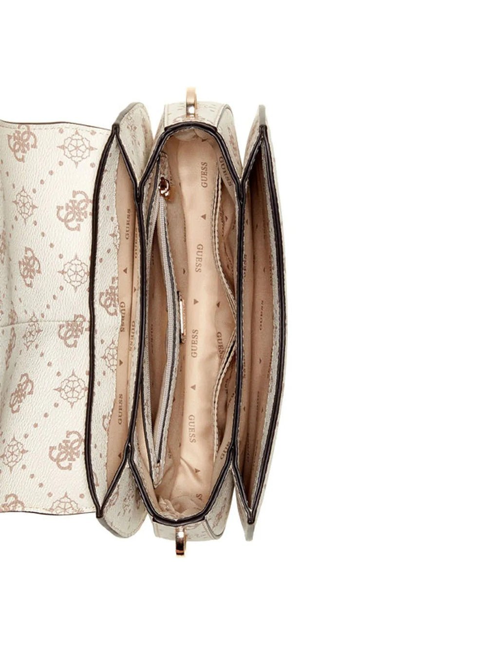 תיק Guess Carrie Logo Flap Shoulder Bag נשים