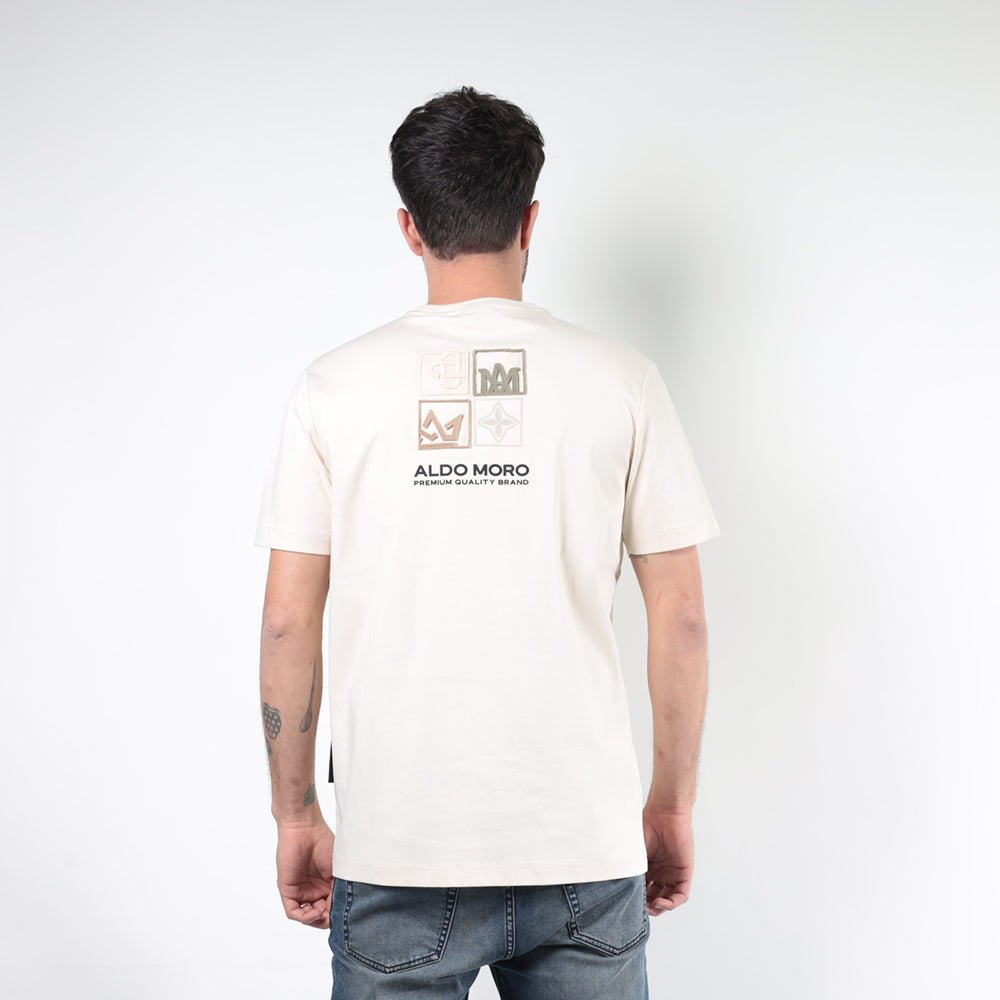 חולצת טישירט קצרה אלדו מורו Back Fur גברים