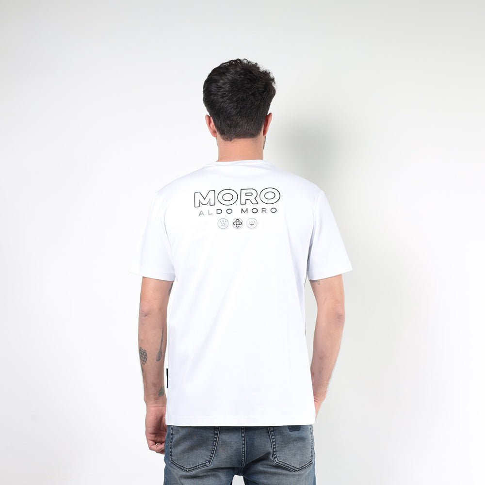 חולצת טישירט קצרה אלדו מורו Back Print גברים