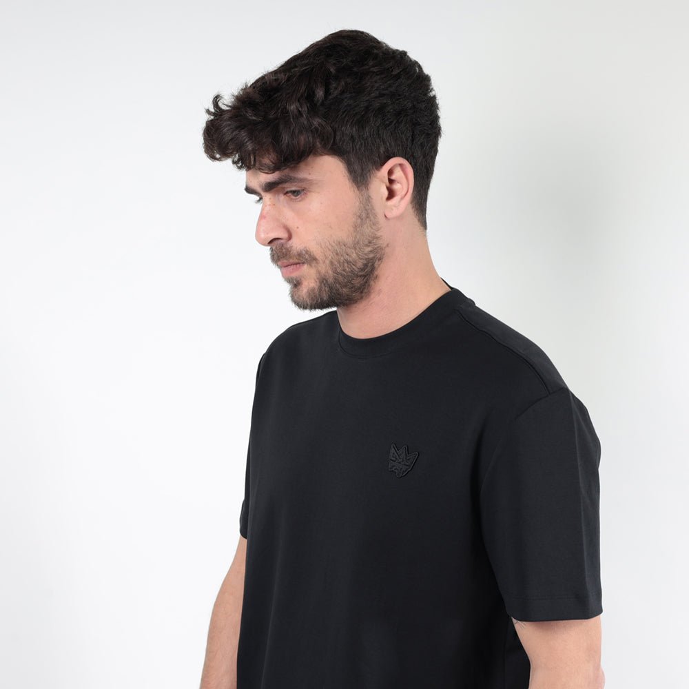 חולצת טישירט קצרה אלדו מורו Embroidered Crown Patch גברים