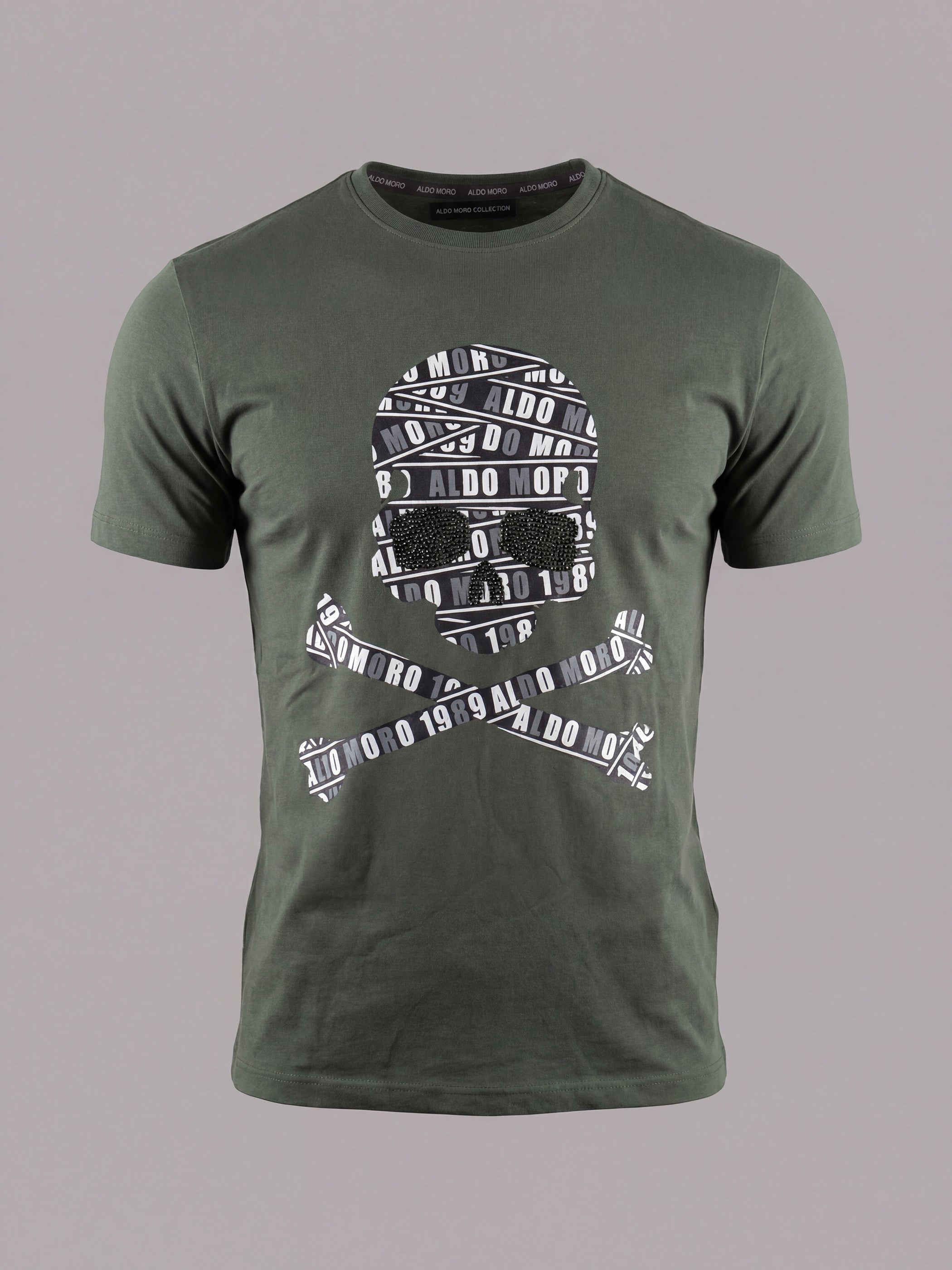 חולצת טישירט קצרה אלדו מורו Skull גברים