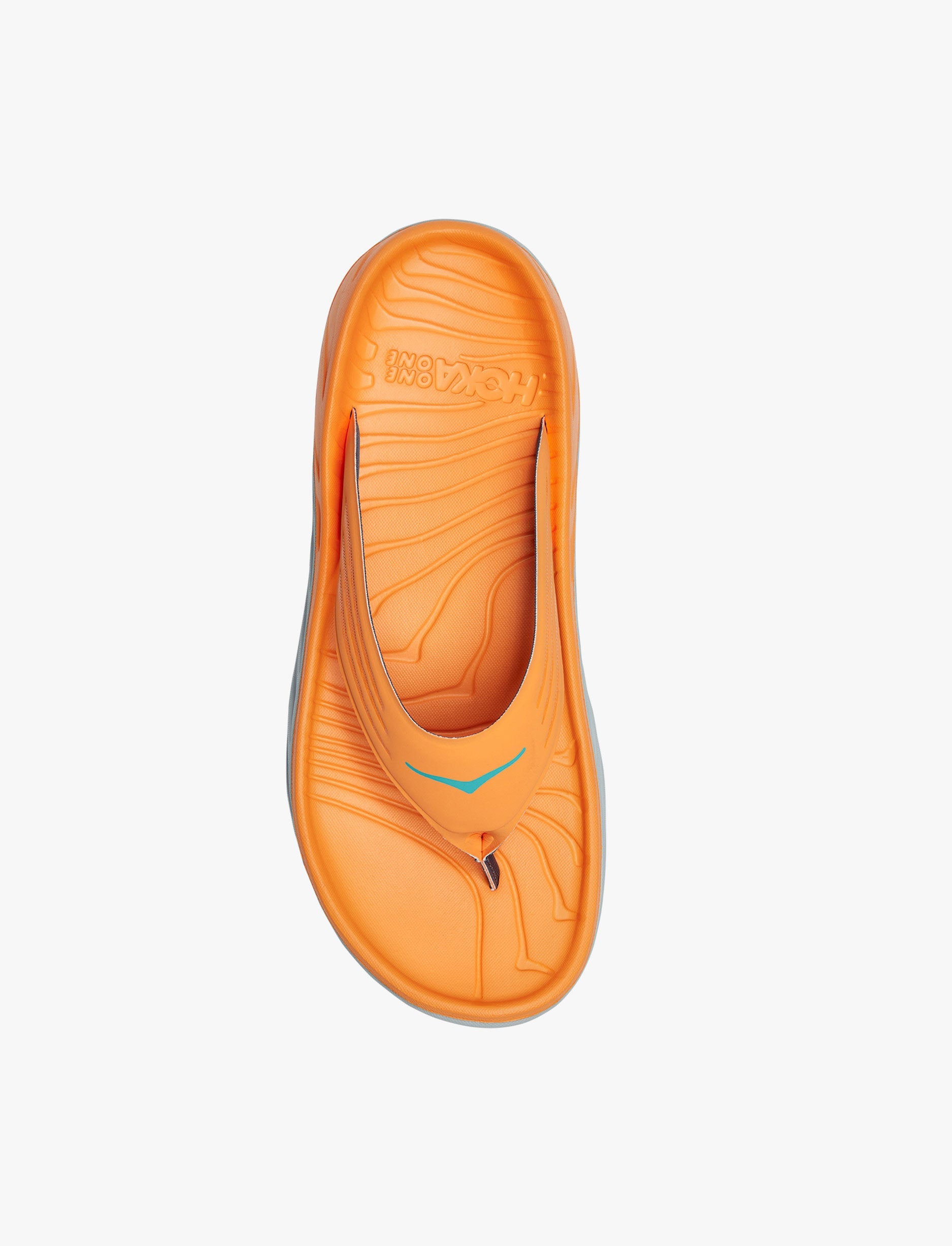 Hoka Ora Recovery Flip - כפכפים לגבר הוקה אורה בצבע כתום/אפור
