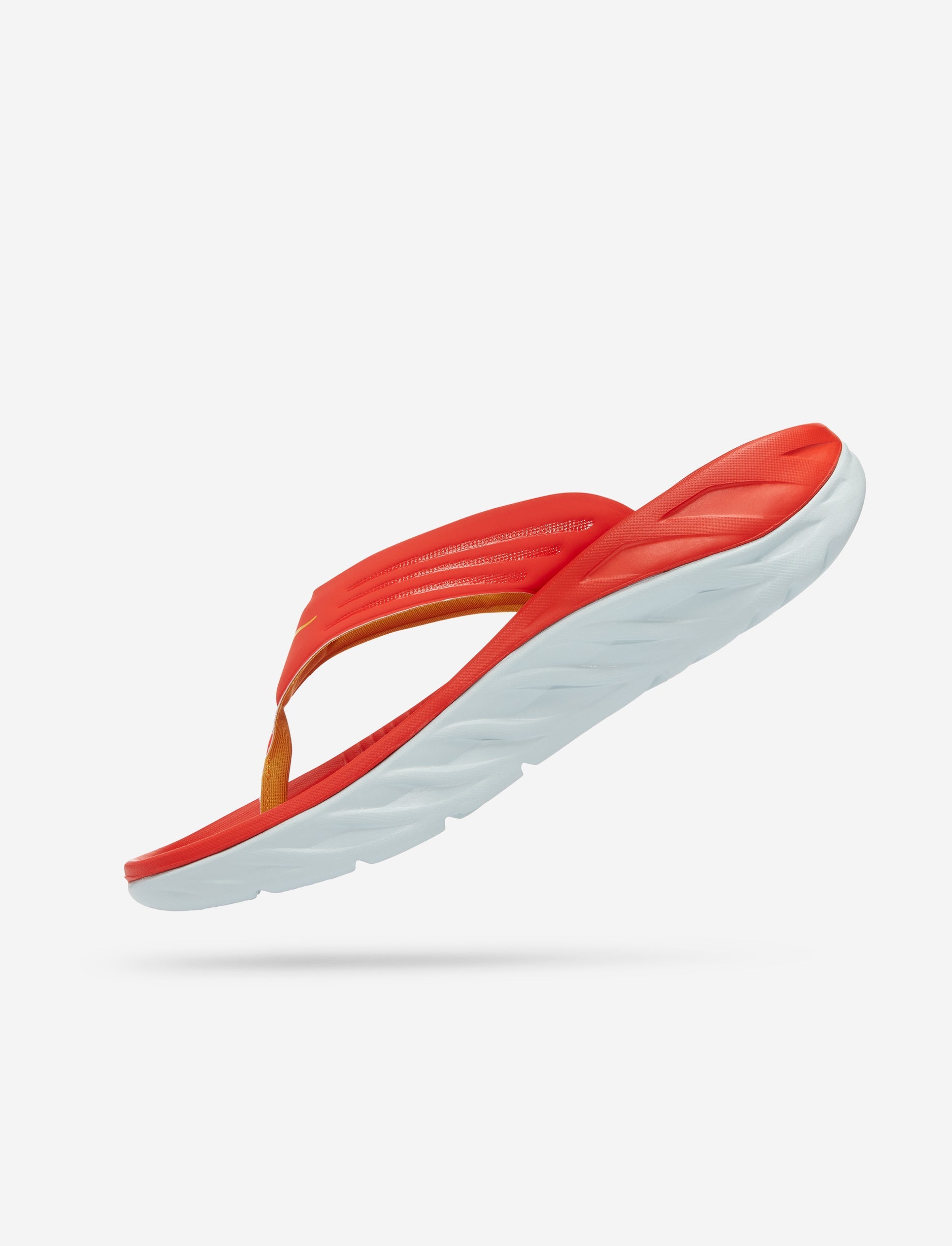 Hoka Ora Recovery Flip - כפכפי התאוששות אורה הוקה איכותיים בצבע פיאסטה/צהוב לגברים