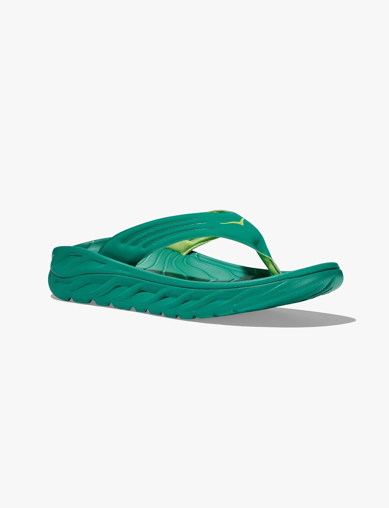 Hoka Ora Recovery Flip - כפכפים לגבר הוקה אורה בצבע ירוק/ירוק