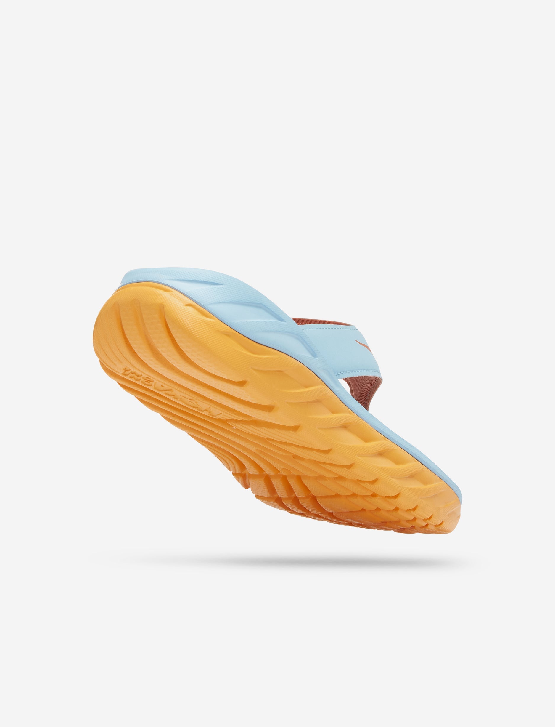 Hoka Ora Recovery Flip - כפכפי אצבע לנשים אורה הוקה איכותיים בצבע תכלת/כתום