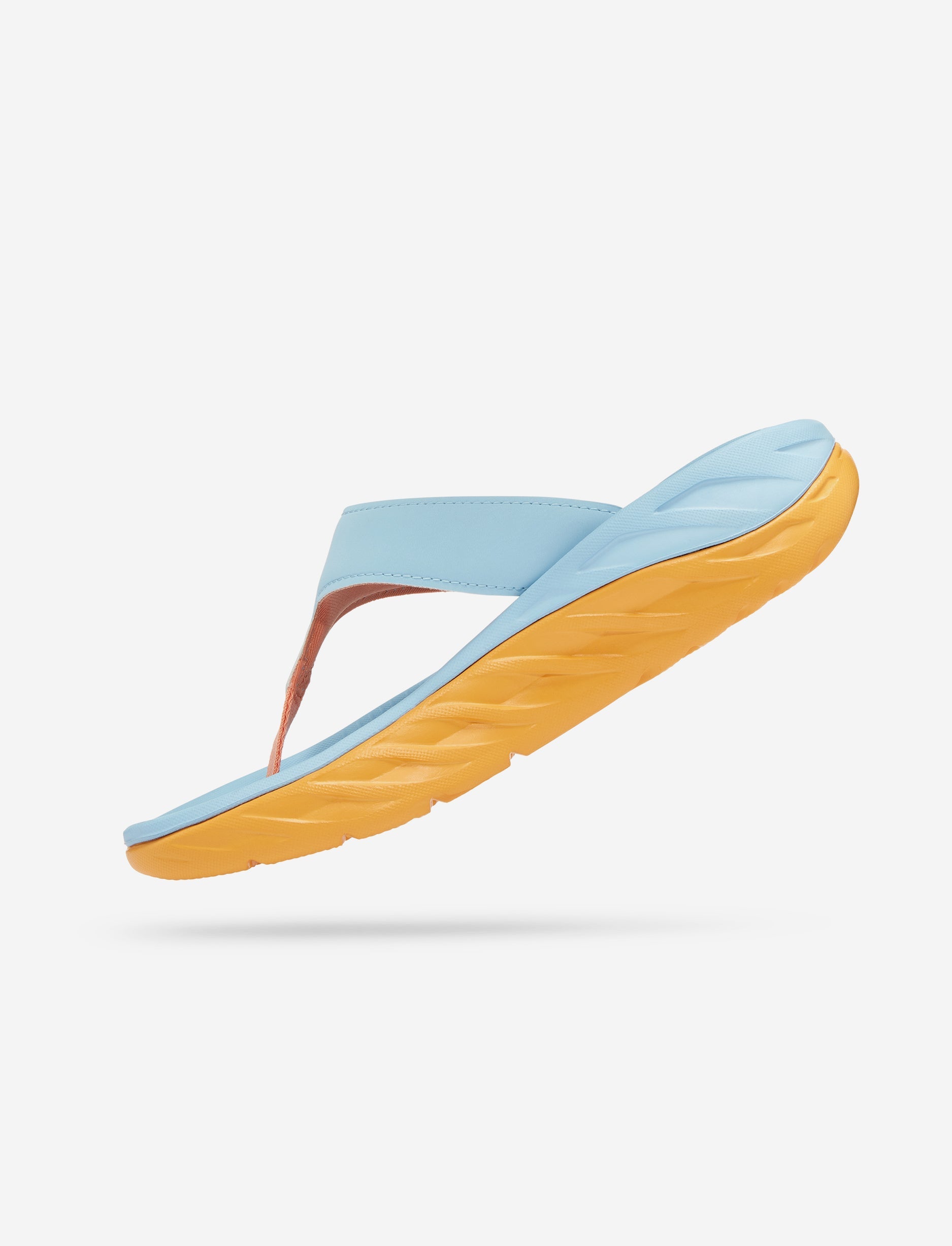 Hoka Ora Recovery Flip - כפכפי אצבע לנשים אורה הוקה איכותיים בצבע תכלת/כתום